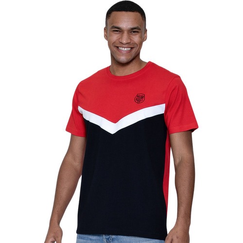 TSHIRT ARROW ROUGE ET NOIR