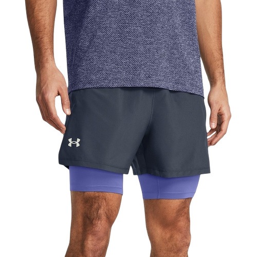 UNDER ARMOUR - Launch 2 In 1 Pantaloncini