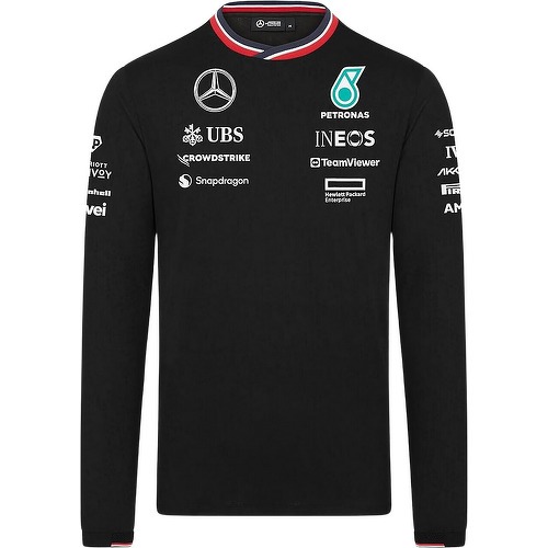 MERCEDES AMG PETRONAS MOTORSPORT - T Shirt Pilote À Manches Longues De L'Équipe Mercedes Amg Petronas Officiel Formule 1