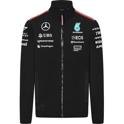 MERCEDES AMG PETRONAS MOTORSPORT - Veste Softshell Équipe Mercedes Amg Petronas Officiel Formule 1
