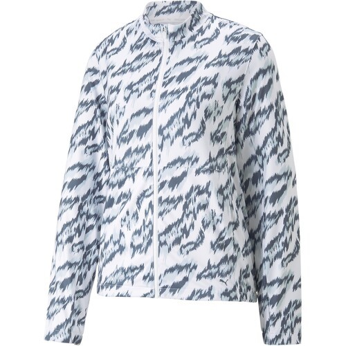 PUMA - Veste Blanche/Bleu Femme Animal Jacket