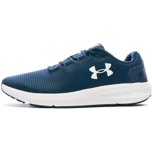UNDER ARMOUR - Chaussures de Running Marine/Blanc Homme Charged Pursuit 2 Rip