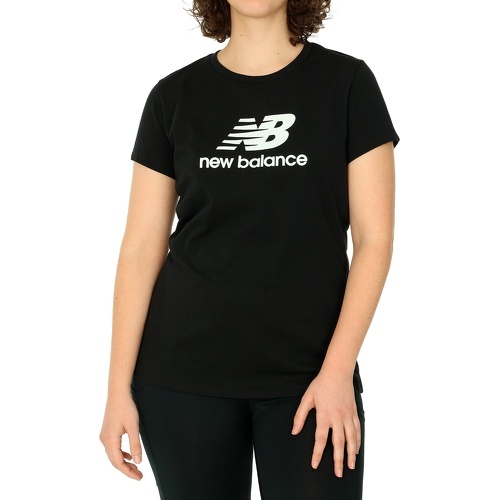 NEW BALANCE - T-shirt Femmes Essentials Stacked Logo