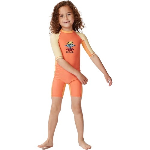 Enfants Cosmic UPF Manches Courtes Swim Suit - Re