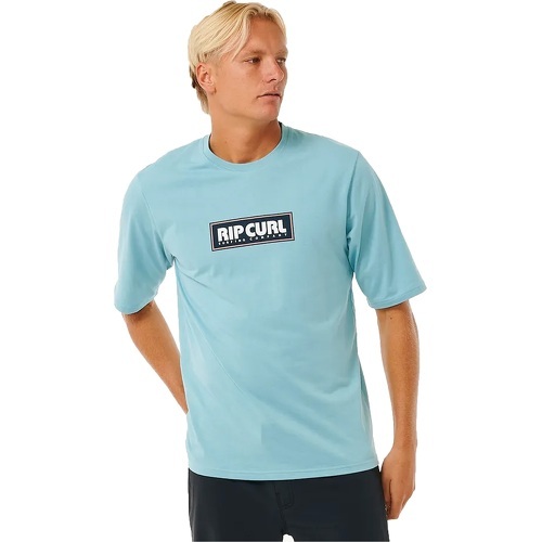 RIP CURL - Hommes Icons Of Surf Short Sleeve UV Tee - Dusty