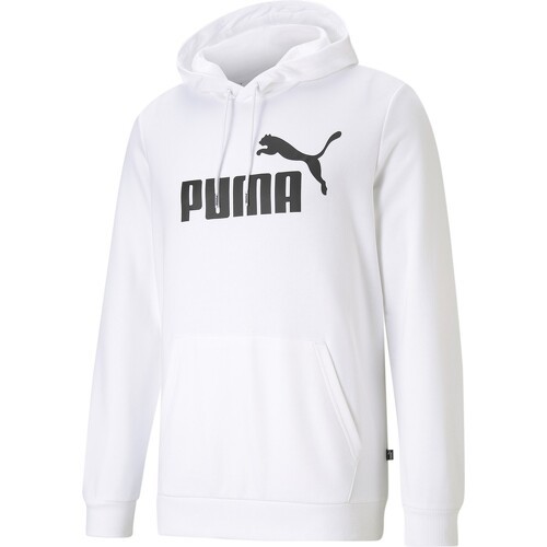 PUMA - Hoodie à gros logo Essentials Homme