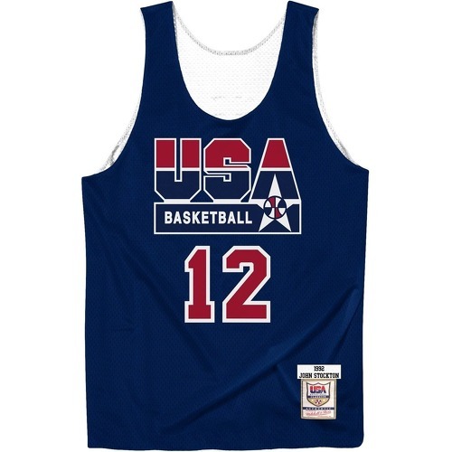 Maillot Authentique Team Usa Reversible Practice John Stockton