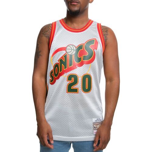 Maillot Seattle Supersonics Platinum Gary Payton