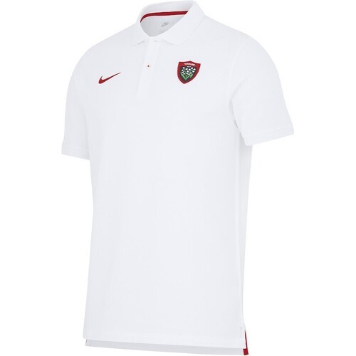 NIKE - Polo Piqué Blanc RC Toulon 2023/2024