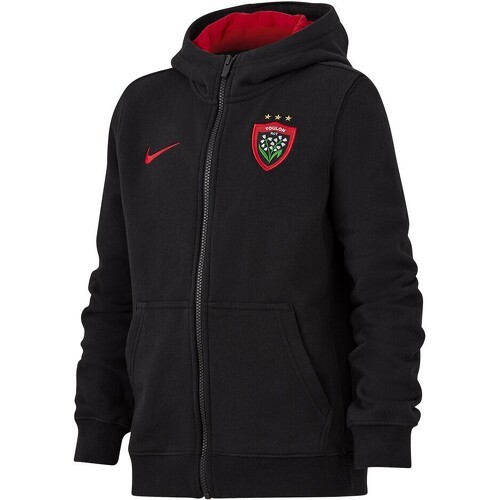 NIKE - Sweat Capuche Enfant Héritage Noir RC Toulon 2022/2023