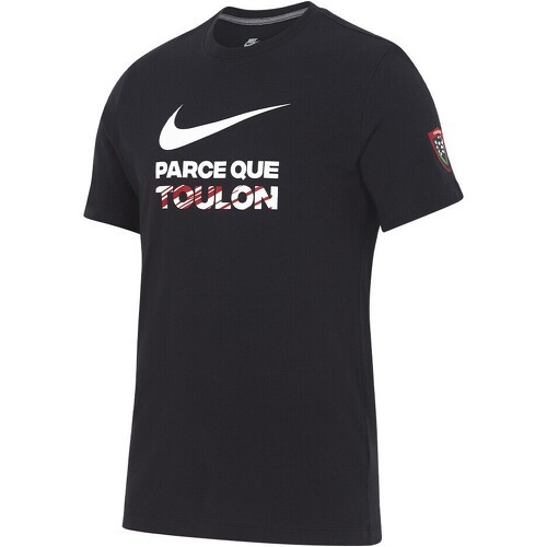 NIKE - T-Shirt Graphic Héritage Noir RC Toulon 2023/2024