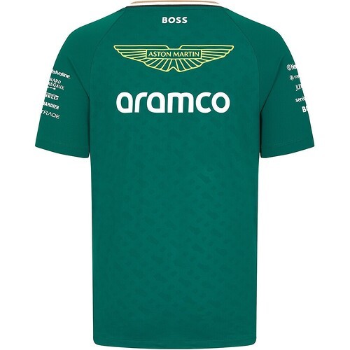 ASTON MARTIN F1 TEAM - T-shirt de l'équipe Aston Martin Officiel Formule 1 Enfant Vert