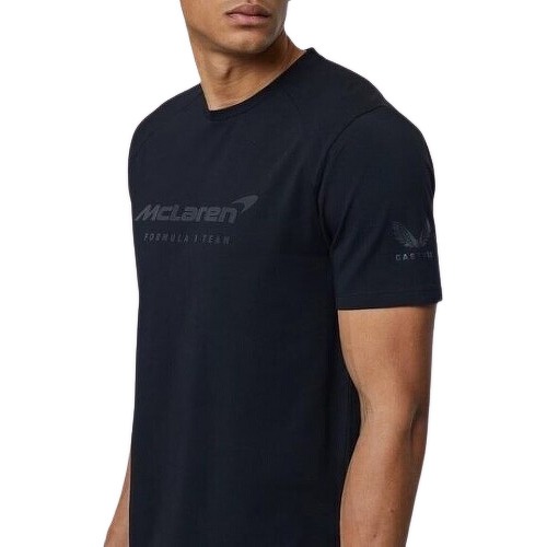 T-shirt McLaren Lifestyle Formule 1 Racing Officiel Noir Homme