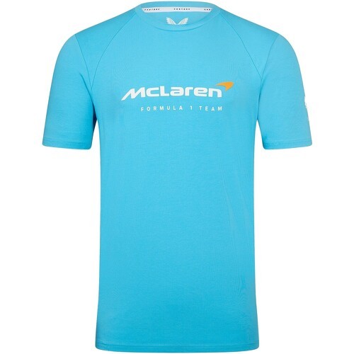 T-shirt McLaren Lifestyle Formule 1 Racing Officiel Bleu Homme