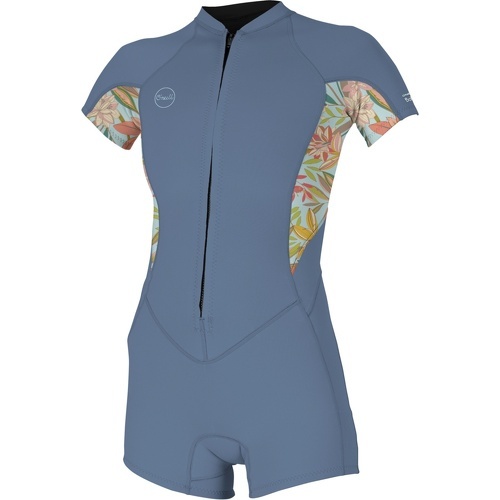 O'Neill Femmes Bahia 2/1mm Front Zip Printemps Combinaison Néoprè