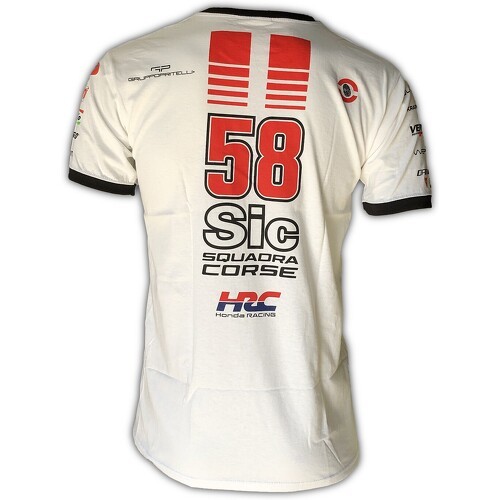 SIC 58 SQUADRA CORSE - T-shirt Sic58 Squadra Corse 58 logo Officiel MotoGP