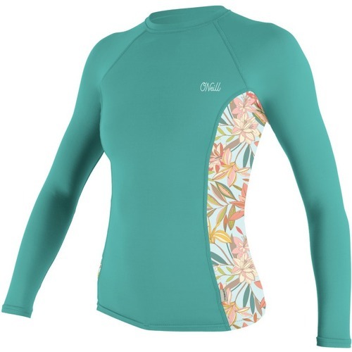 O'Neill Femmes Side Print Long Sleeve Rash Guard - Canton /