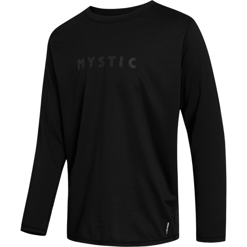 Mystic - Hommes Star Long Sleeve Quickdry Top - Black