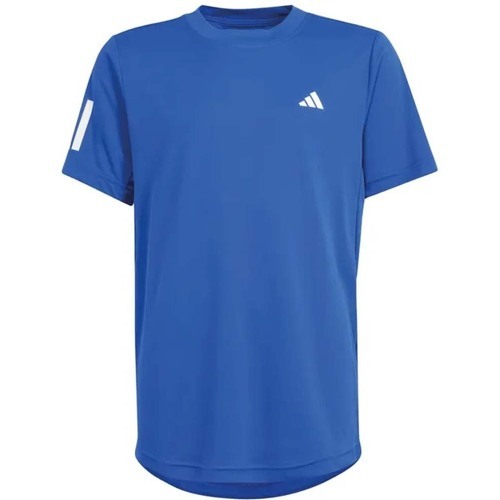 adidas - T-Shirt Club 3 Bandes Junior Bleu