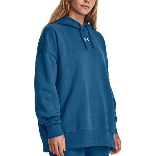 UNDER ARMOUR - Ua Rival Fleece Os Hoodie Blu