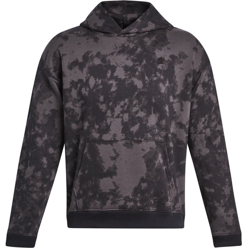 UNDER ARMOUR - Sweatshirt À Capuche Curry Acid Wash