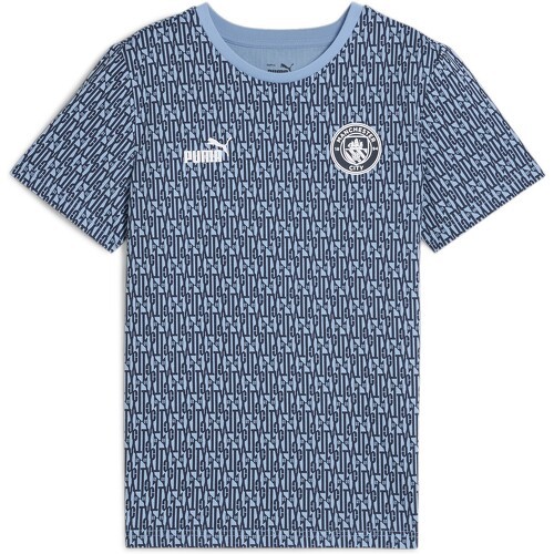 PUMA - T-Shirt À Motifs Ftblculture Manchester City