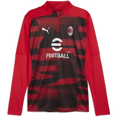 Haut D'Avant Match À 1/4 Zip Ac Milan