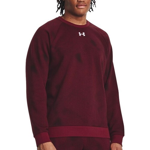 Ua Rival Fleece Printed Crew Mrn