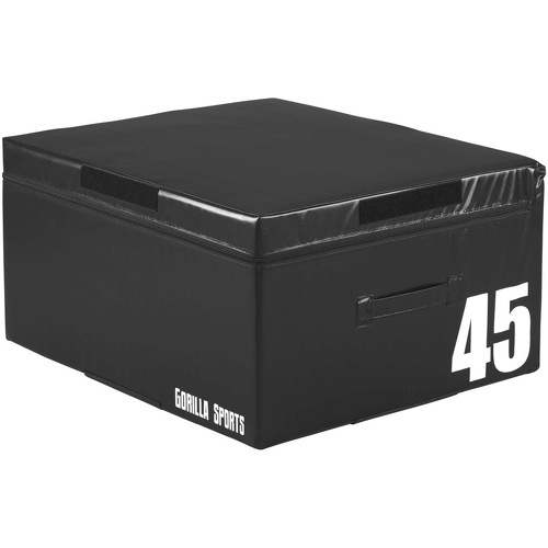 Plyoboxs noires en mousse - De 15 à 60 cm de haut