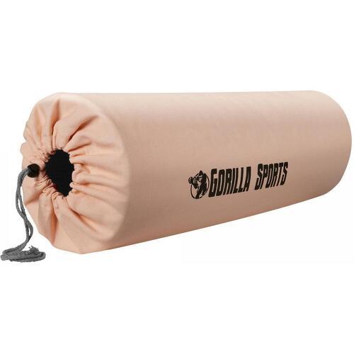 GORILLA SPORTS - Sac pour tapis de yoga rose avec sangle