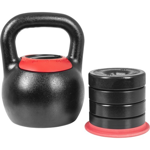 GORILLA SPORTS - Kettlebell réglable de 8kg à 16kg et 16kg à 24kg