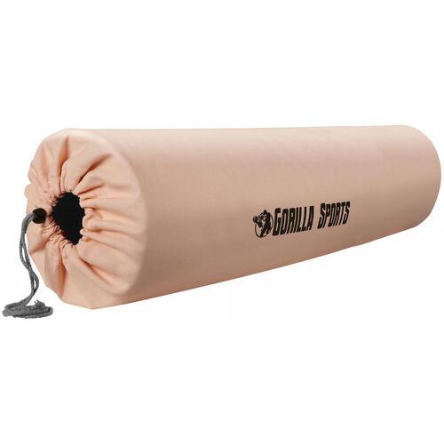 GORILLA SPORTS - Sac pour tapis de yoga rose avec sangle