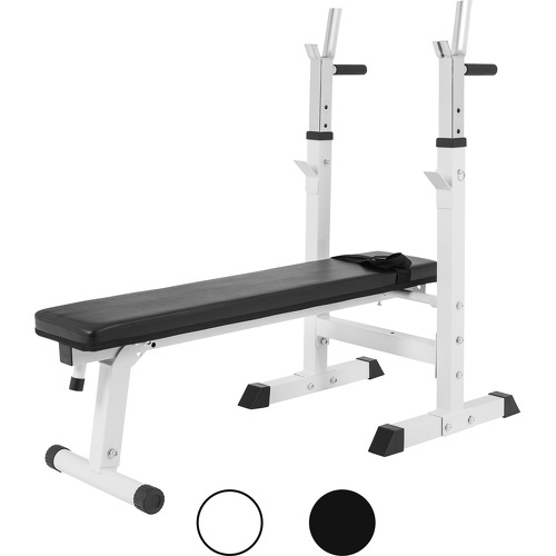 Banc de musculation avec support de barres