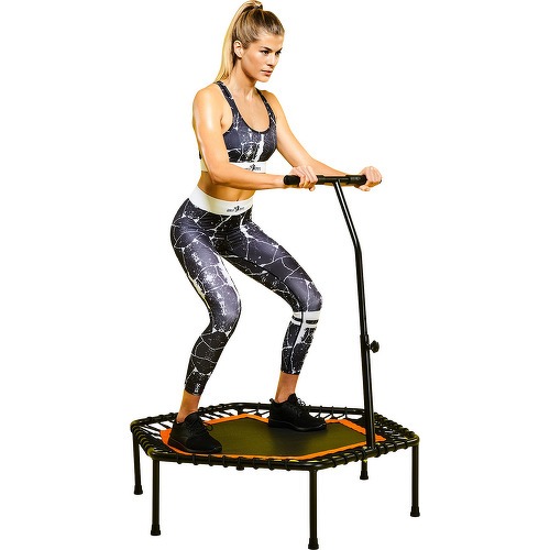 Trampoline de Fitness / Gymnastique avec guidon réglable