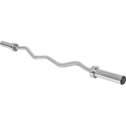 Barre curl 50mm avec stop disques 120cm