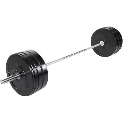 Set d'haltère Olympique semi-pro avec disques Bumper 140 kg