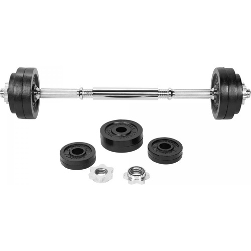 GORILLA SPORTS - Set d'haltères modulable 2 en 1 de 22 kg