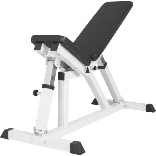 Banc de musculation multipositions noir ou blanc