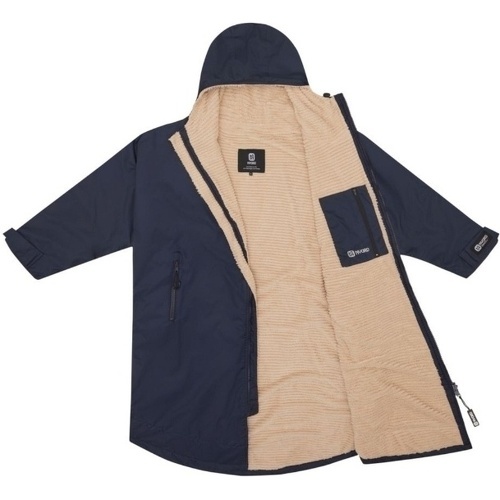 Nyord - Primaloft Robe À Langer Extérieur - Navy / Ecru