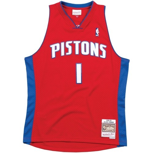 Maillot Swingman Detroit Pistons Allen Iverson