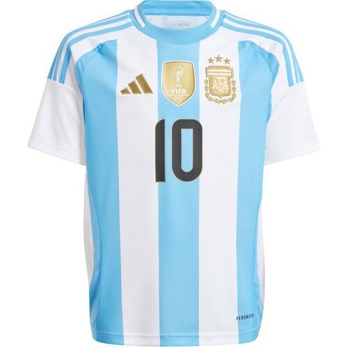 Maillot Domicile Argentine 24 Messi Enfants