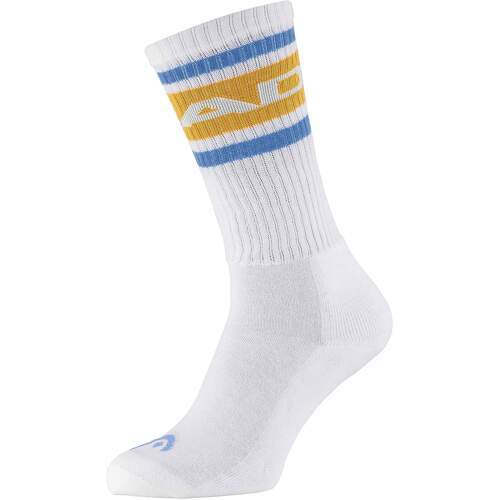 1p Long Socks Blue Blue Yellow