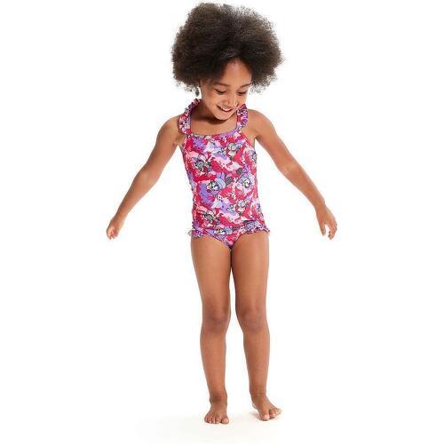 Speedo - Maillot de bain 1 pièce imprimé et fines bretelles bébé fille LTS