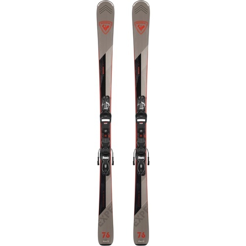 Pack Ski Experience 76 Xpress + Fixations Xpress 10 Gw Gris Homme