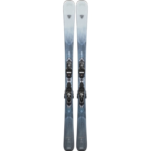 Pack Ski Experience W 80 Carbon Xpress + Fixations Xpress W 11 Gw Bleu Femme