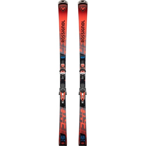 ROSSIGNOL - Pack Ski Hero Elite Lt Ti Konect + Fixations Nx 12 Konect Gw Rouge Homme