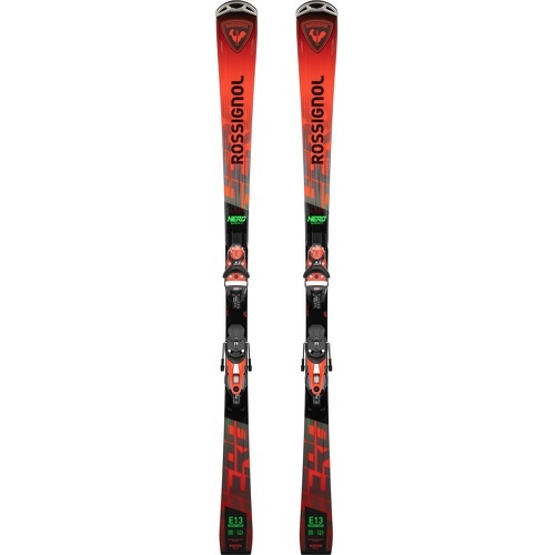 ROSSIGNOL - Pack Ski Hero Elite St Ti Konect + Fixations Nx 12 Konect Gw Rouge Homme