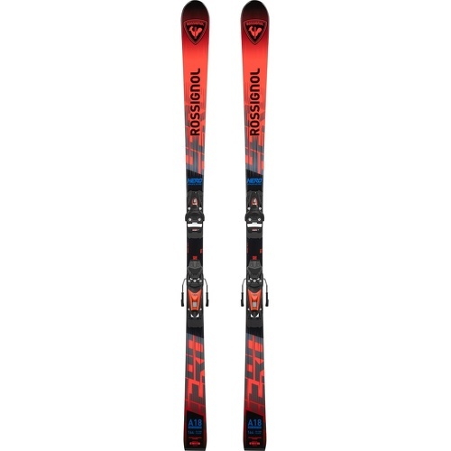 Pack Ski Hero Gs Pro R21 Pro + Fixations Nx 7 Gw Rouge Garçon