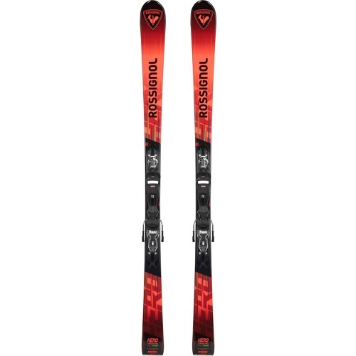 Pack Ski Hero Jr Multi Event Xpress Jr + Fixations Xpress 7 Gw Rouge Garçon