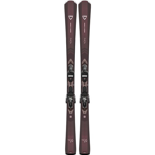 Pack Ski Nova 4 Xpress + Fixations Xpress 10 Gw Rouge Femme